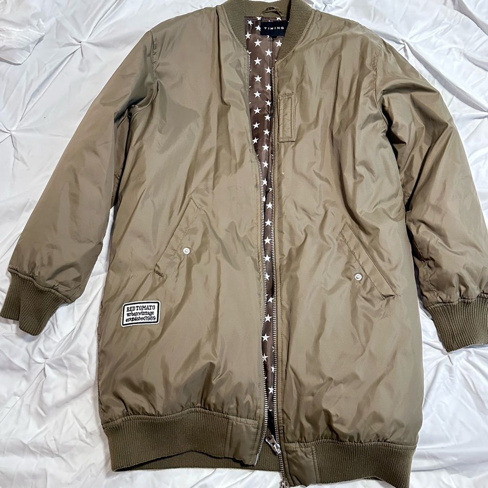VINTAGE Bomber Jacket Army Jacket